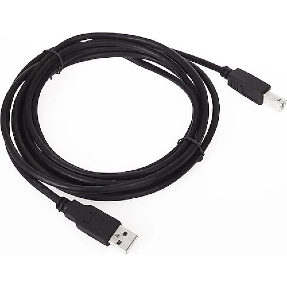 USB Print cable 1.5m VCOM USB AM/BM 2.0V BLACK